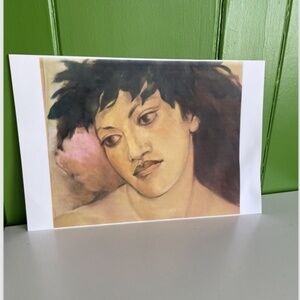 vintage Artist Pegge Hopper wahine woman lahainaluna Art Print Hawaii 12x18